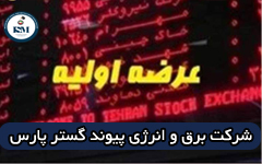 عرضه اولیه سهام شرکت برق و انرژی پیوند گستر پارس